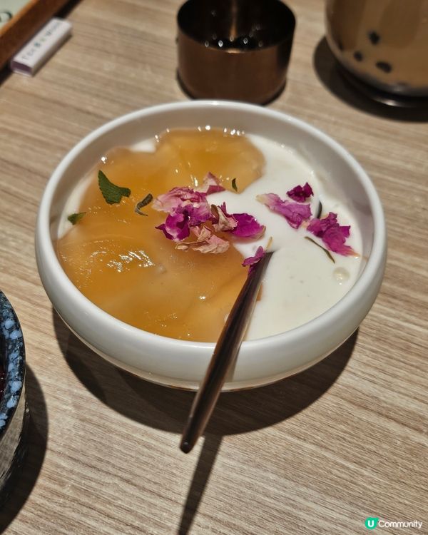 烏魚子麵+牛筋腩！😋 晚餐超滿足！ #茶木