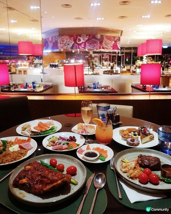 人均二百幾🔥香港酒店晚市自助餐