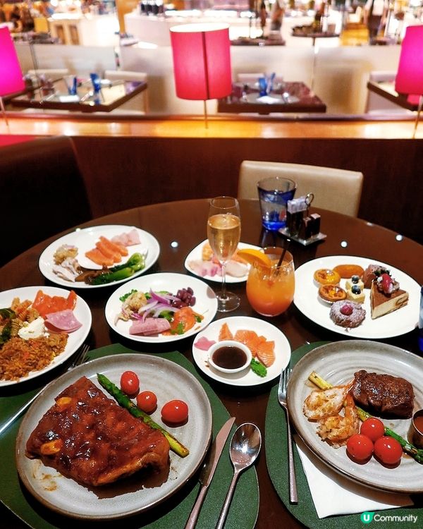 人均二百幾🔥香港酒店晚市自助餐