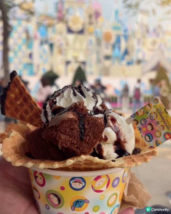 香港迪士尼芝士蛋糕味雪糕
