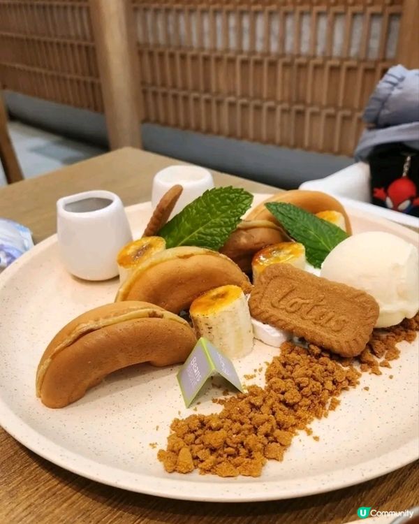 焦糖香蕉窩夫😋！葵芳新都會打卡📸！