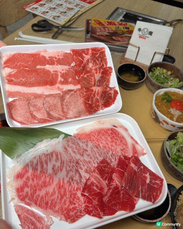 🎀旺角。一人燒肉店都有蟹粉飯😯😯🎀