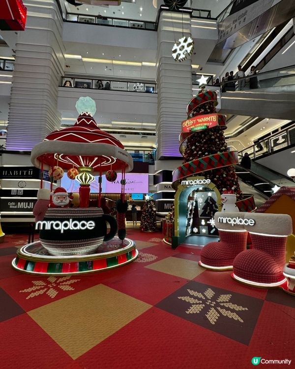 美麗華可愛聖誕🎄佈置