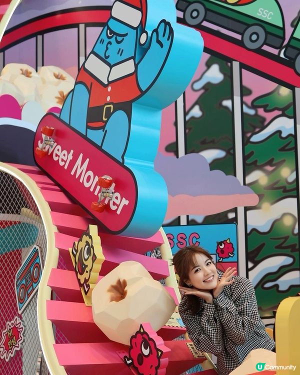 上水中心聖誕玩樂園！🎄 爆谷打卡必去！