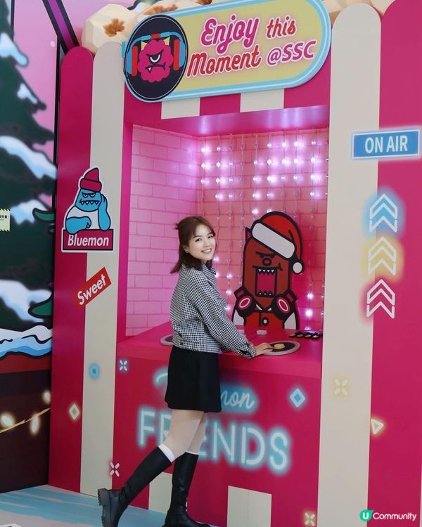 上水中心聖誕玩樂園！🎄 爆谷打卡必去！