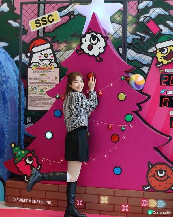 上水中心聖誕玩樂園！🎄 爆谷打卡必去！