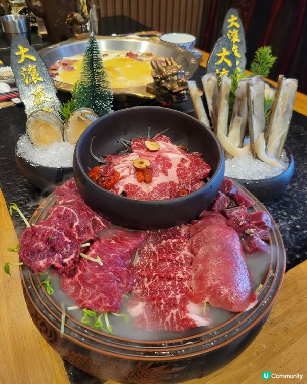 龍躉玫瑰鍋🌹！大滾友豆乳湯底勁正🤤！ #打邊爐