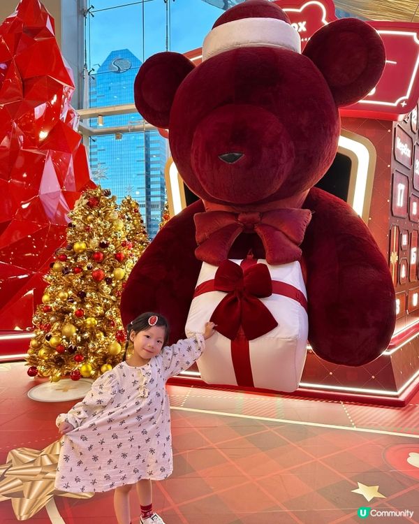 熊啤啤聖誕夢幻打卡區！📸🎁🎄