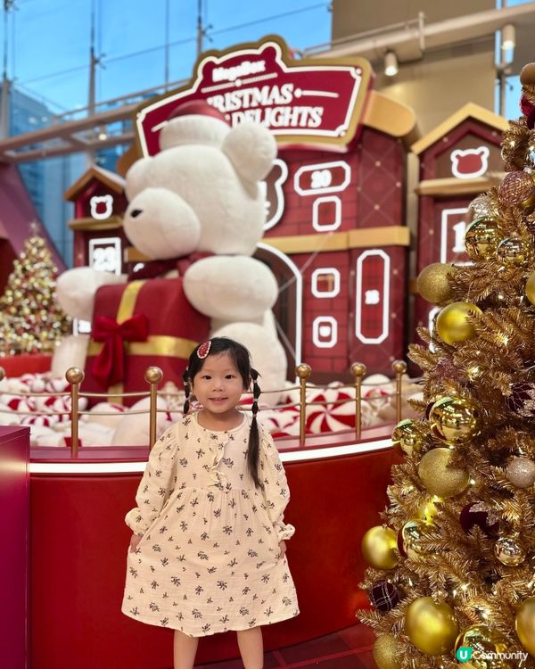 熊啤啤聖誕夢幻打卡區！📸🎁🎄