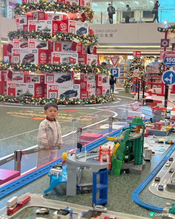 砵砵車車迷注意！屯門變身TOMICA世界🚗🎄