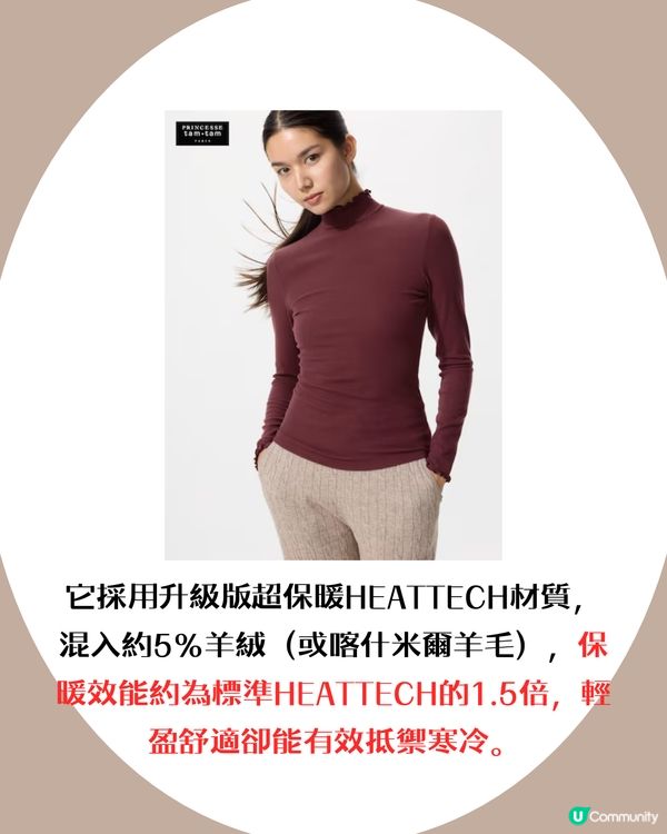 UNIQLO日本限定heattech爆紅！ 1.5 倍「超保暖」！冬季穿搭神衣
