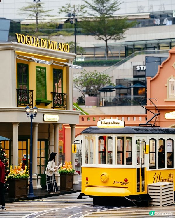 深圳冬日必打卡超浪漫「米蘭小鎮」☃️隨手一影都滿滿意式電影感🕊️