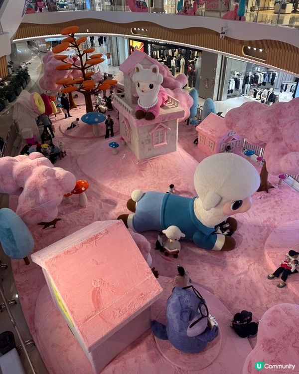 聖誕去邊好？深圳首個粉紅毛絨島登場🩷
