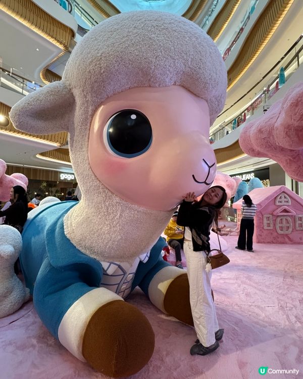 聖誕去邊好？深圳首個粉紅毛絨島登場🩷