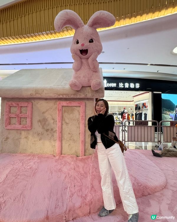 聖誕去邊好？深圳首個粉紅毛絨島登場🩷