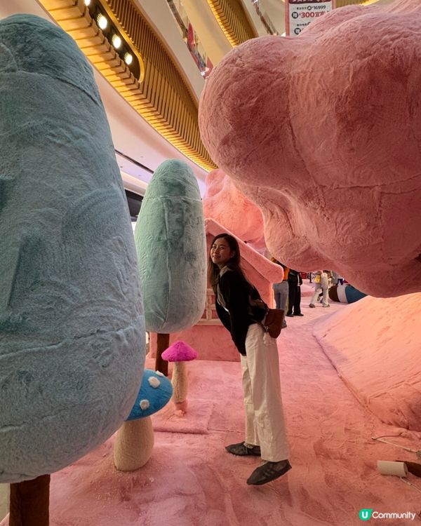 聖誕去邊好？深圳首個粉紅毛絨島登場🩷