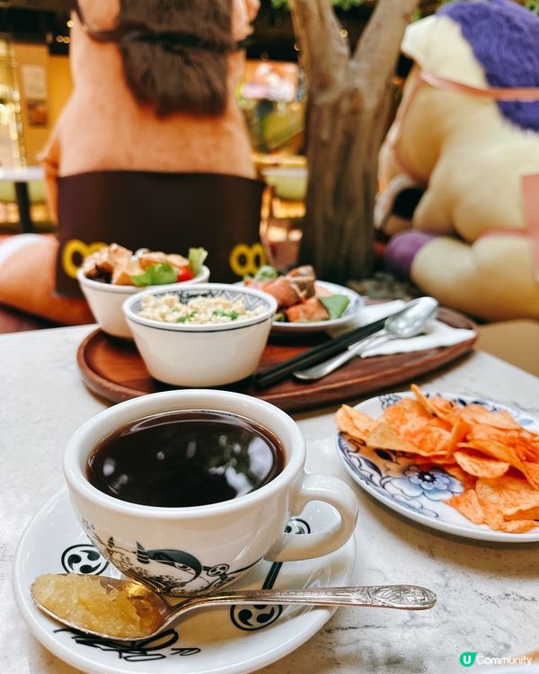 $128 食勻沙律＋濃湯＋主菜＋甜品！