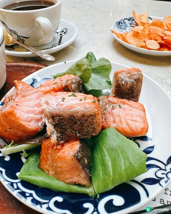 $128 食勻沙律＋濃湯＋主菜＋甜品！