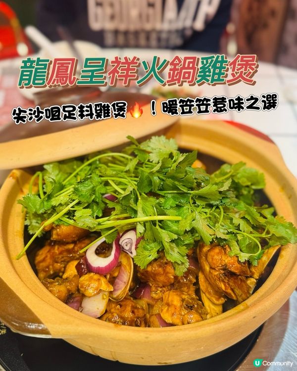 龍鳳呈祥雞煲🤤尖咀暖笠笠！🔥