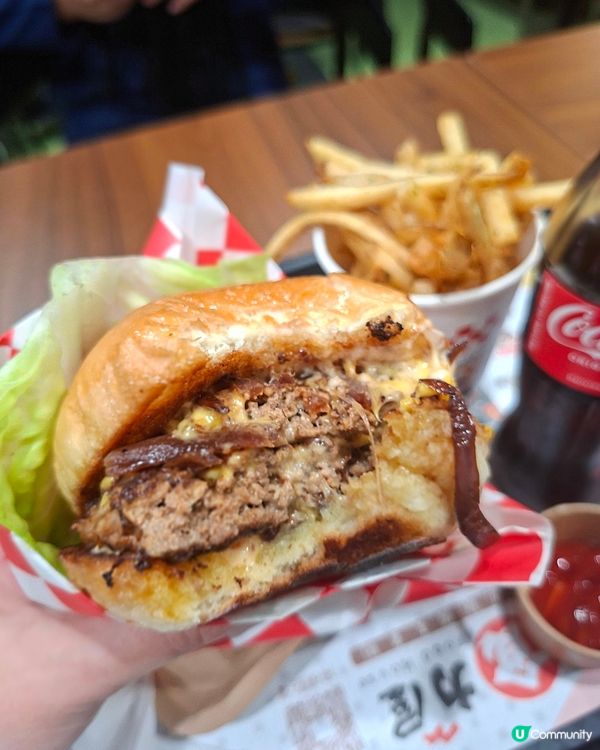 九龍城巨好食burger