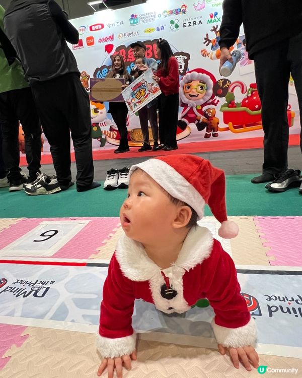 兒童書展勁好玩!見證BB爬行大賽冠軍誕生🏆