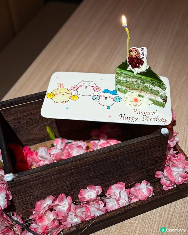 超震撼火焰盲盒生日蛋糕🎂達摩主題日式餐廳🎌
