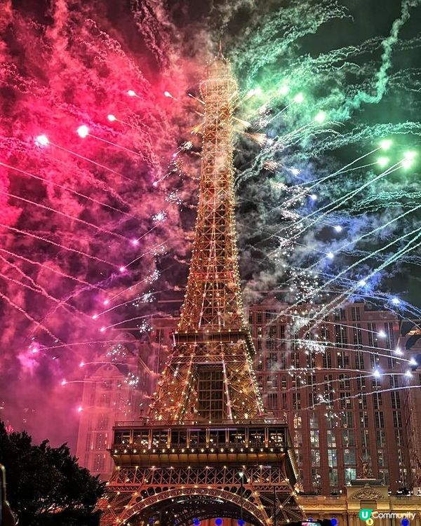 🗼 澳門巴黎鐵塔下浪漫倒數之旅