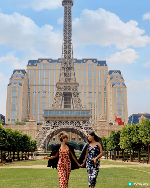 🗼 澳門巴黎鐵塔下浪漫倒數之旅