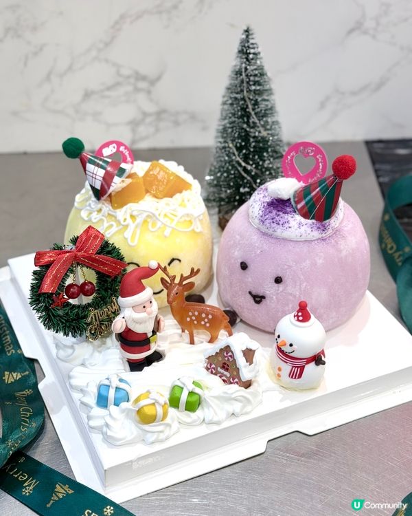 聖誕魔糍蛋糕套裝！🤤 甜到入心！