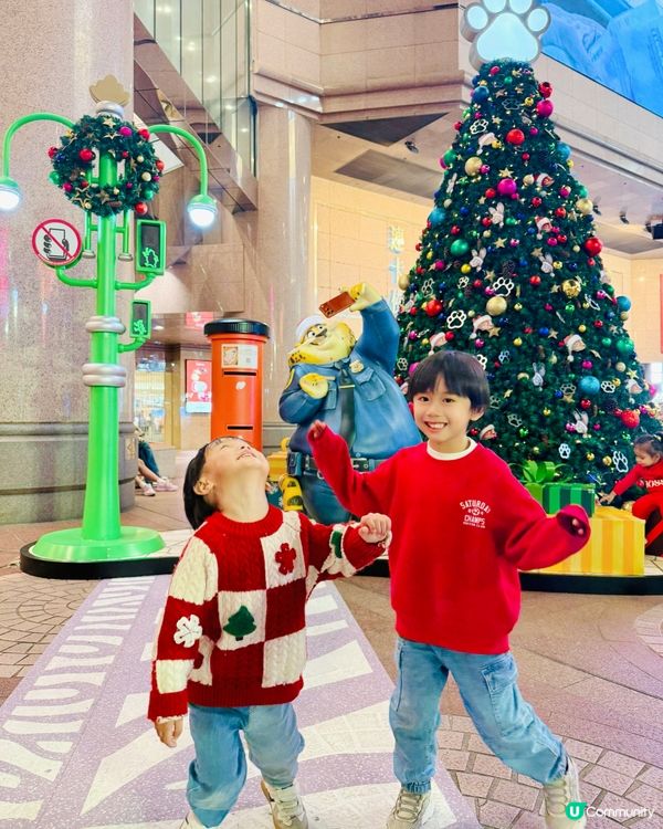 聖誕節2025‼️時代廣場✨穿越優獸大都會🦊🐰