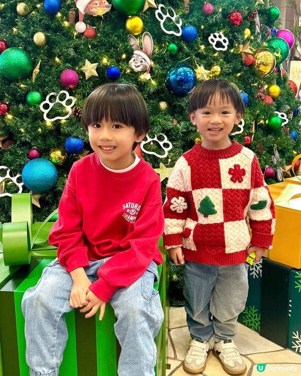 聖誕節2025‼️時代廣場✨穿越優獸大都會🦊🐰