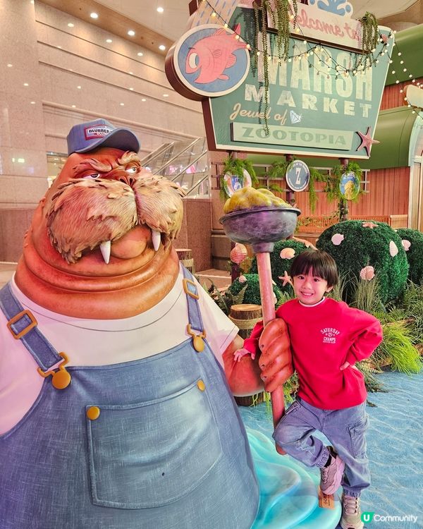 聖誕節2025‼️時代廣場✨穿越優獸大都會🦊🐰