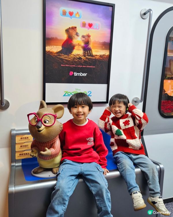 聖誕節2025‼️時代廣場✨穿越優獸大都會🦊🐰