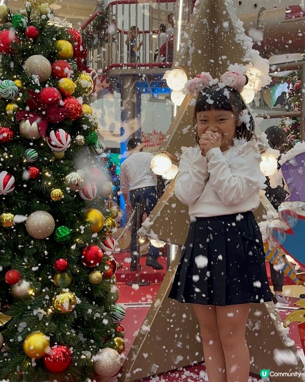 聖誕沙田新城市！🎄 玩轉夢幻聖誕城！🎠 溜滑梯必玩！