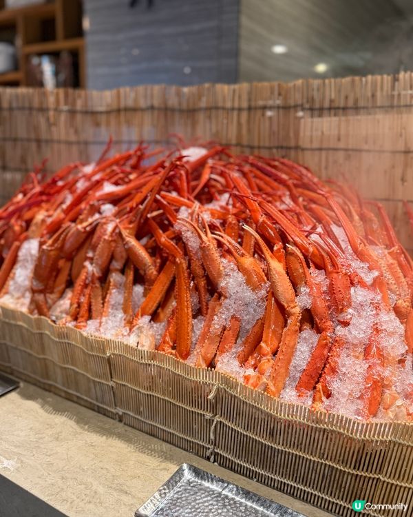 聖誕自助餐開餐啦🤤長腳蟹龍蝦任你食🦀🦞