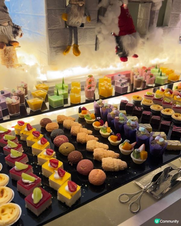 聖誕自助餐開餐啦🤤長腳蟹龍蝦任你食🦀🦞