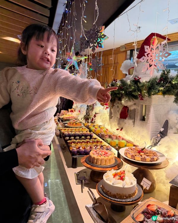 聖誕自助餐開餐啦🤤長腳蟹龍蝦任你食🦀🦞