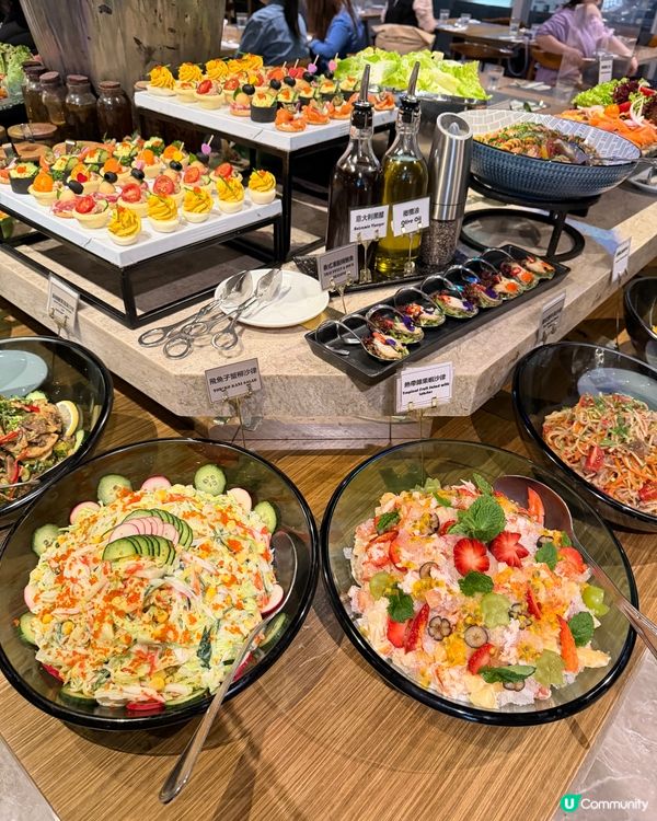 聖誕自助餐開餐啦🤤長腳蟹龍蝦任你食🦀🦞