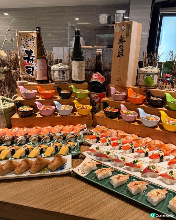 聖誕自助餐開餐啦🤤長腳蟹龍蝦任你食🦀🦞