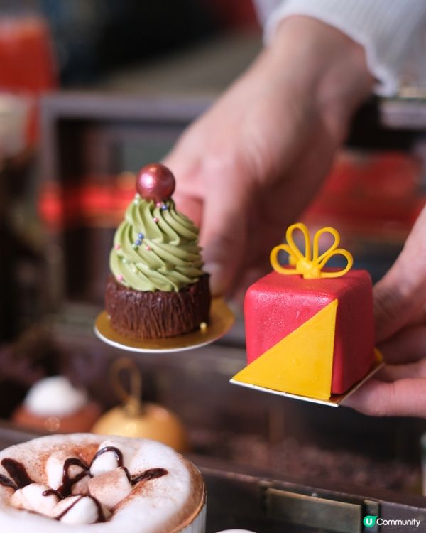 金鐘酒店聖誕下午茶！🎄 甜蜜寶盒打卡📸