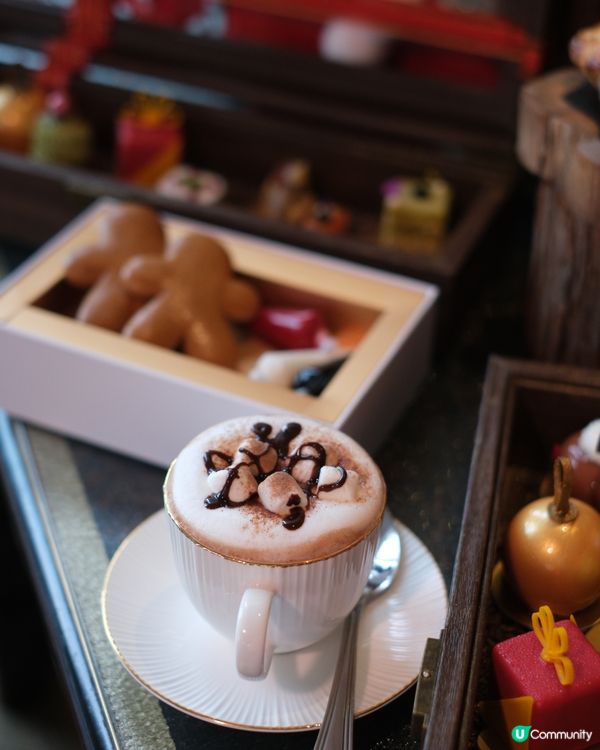 金鐘酒店聖誕下午茶！🎄 甜蜜寶盒打卡📸