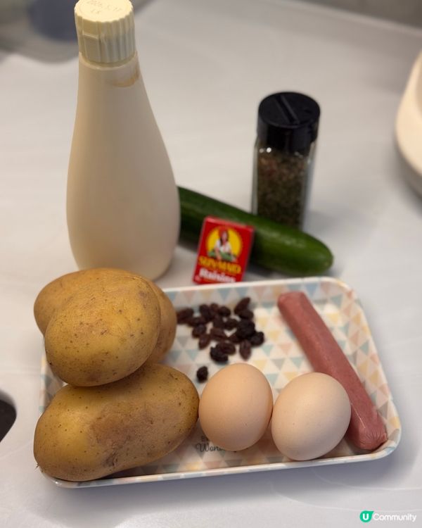 聖誕小食推介🎄薯仔沙律聖誕樹！😋