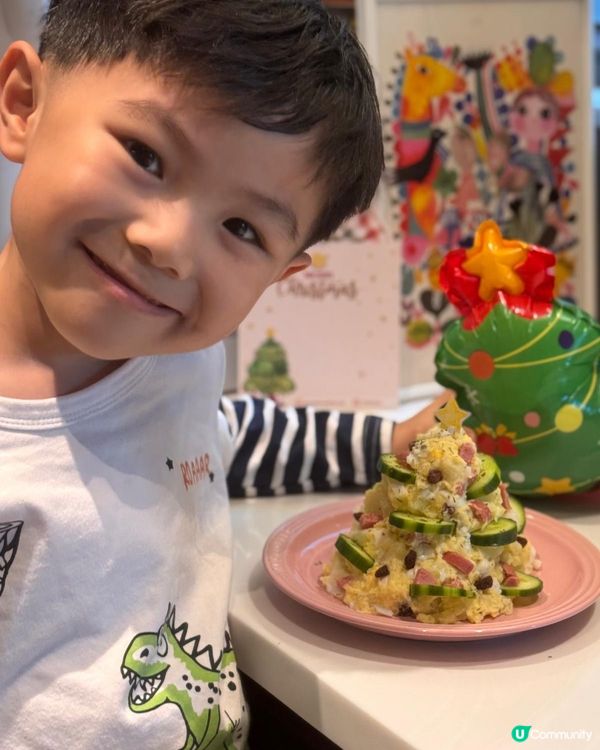 聖誕小食推介🎄薯仔沙律聖誕樹！😋