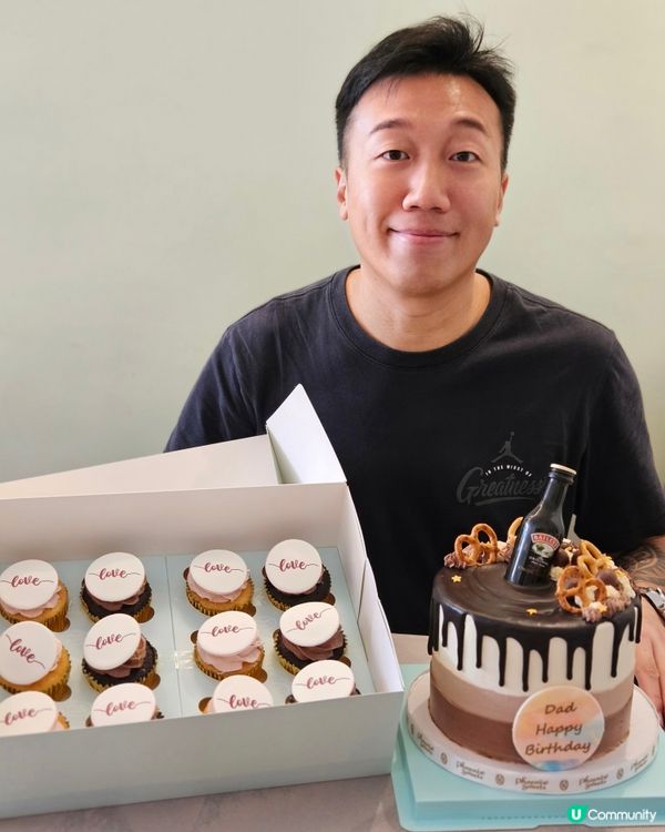 🎂 生日蛋糕推介！朱古力威士忌味 🤤