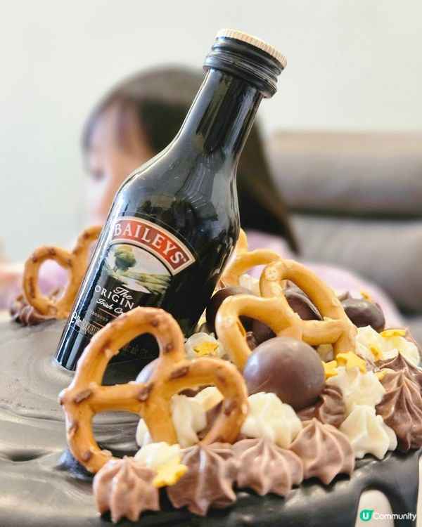 🎂 生日蛋糕推介！朱古力威士忌味 🤤