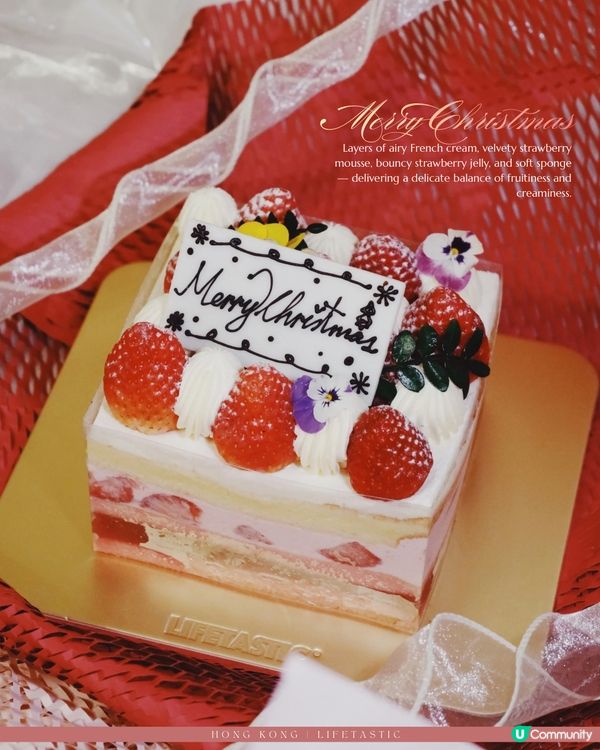 LIFETASTIC聖誕蛋糕來襲🎅🏻🍰