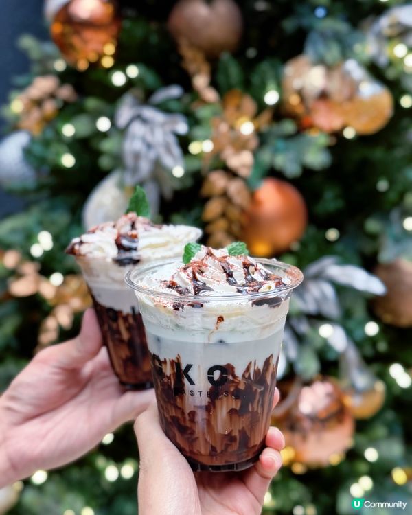 薄荷朱古力控🤤！紗廠聖誕限定甜品市集🎄！