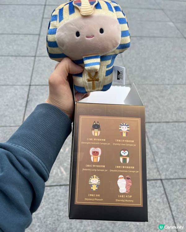 1.  埃及展GO！🤩 終於入場啦！木乃伊等等我！ 🇭🇰