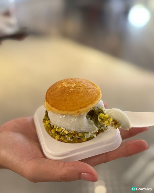 尖沙咀掃甜品🤤！開心果銅鑼燒大福😋！ 