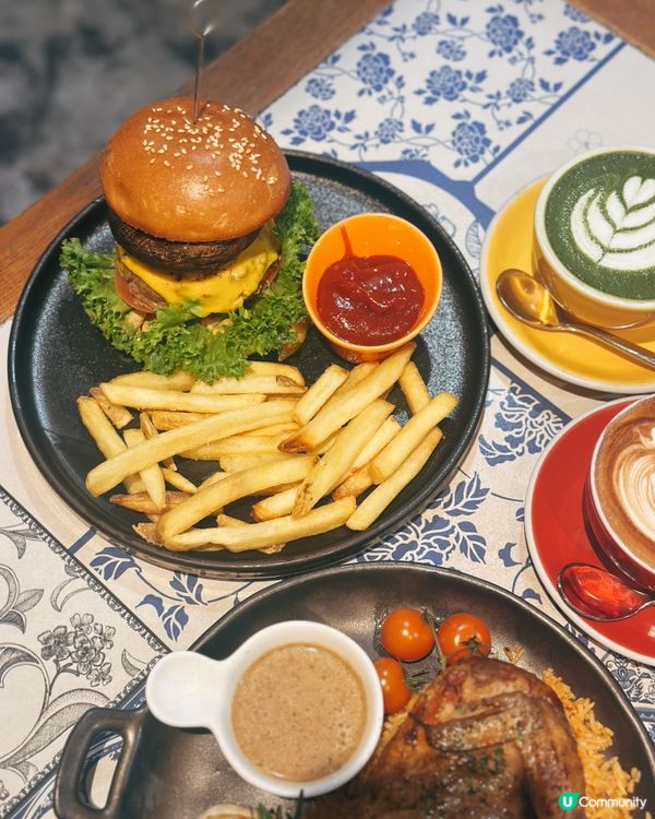 宋王臺美食初體驗！🤩 烤春雞+漢堡包！😋 